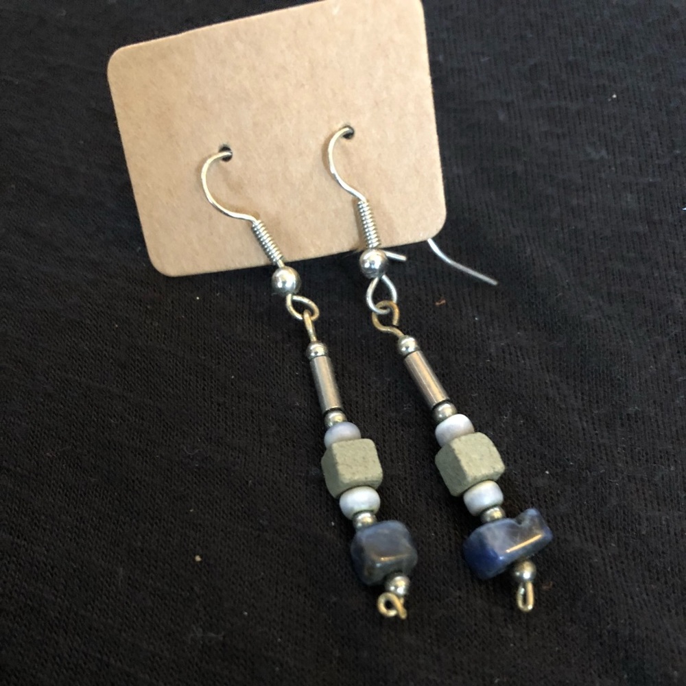 Handmade/repurposed earrings